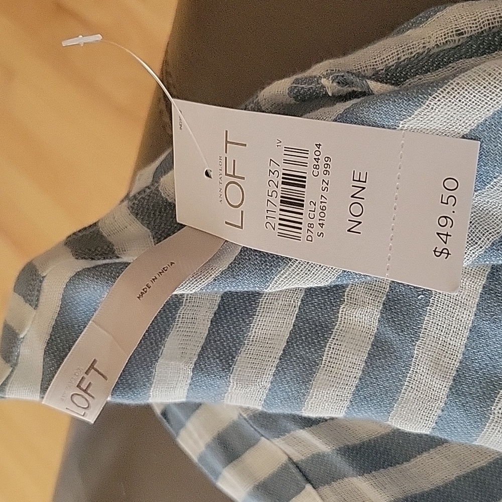 Loft Striped Kimono - Picture 6 of 10